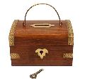 Handmade Wooden Money Box