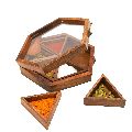inaithiram sb06 wooden spice container box