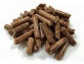 Wooden Round Brown 10 mm biomass pellets