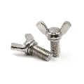 Stainless Steel Round Metallic Polished Wing Bolts