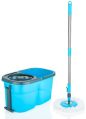 Round Round Black Green plastic mop bucket