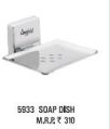 Stainless Steel Square Collection Soap Dish