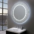 24x24inch Round LED Bathroom Mirror