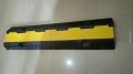 PVC High Visibility Yellow & Black 2 channel floor cable protector