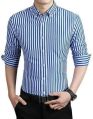 Full Sleeves Available all color mens striped cotton shirt