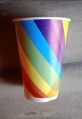 PE Coated Paper Multcolor disposable printed paper glass