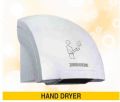 220V New Plastic Electric Semi Automatic White 50-60Hz hand dryer