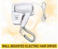 220V New Plastic Electric Semi Automatic White wall mounted hair dryer