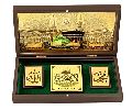 Mecca Madina Gold Plated Charan Paduka