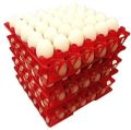 Red Plastic Egg Tray