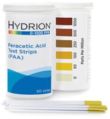 Hydrion PAA-1000 Peracetic Acid Test Strips