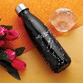 Round Black Marbal Color Coated NELCON cola bliss thermo plus 500 ml stainless steel vacuum bottle