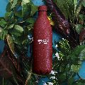Stainless Steel Vacuum Bottle COLA DUSKY RED THERMO PLUS 1000 ML (DOUBLE WALL)