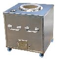 Stainless Steel Square commercial charcoal tandoor