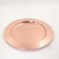 Round Available In Different Color Plain Printed Polished ELEGANT DESIGNS Metal Plates
