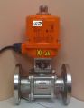 Stainless Steel 230 V electric motorized actuator operated ball valve