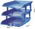 Plastic office stationery tray