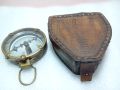 Alvi and Co antique brass handmade heavy compass tabletop