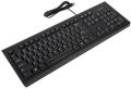 Black New wired computer keyboard