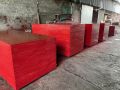 Polished Red Plain meta core film faced shuttering plywood