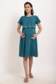Juno Half Sleeve Knee Length Maternity Dress