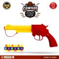Plastic Cowboy Bullet Gun Toy