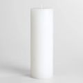 3x12 White Pillar Candles