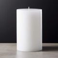 3x4 White Pillar Candles