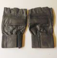 Mens Pure Leather Gym Gloves