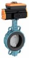 Ebro Armaturen Moc As Per Requirement Solenoid High Pressure pneumatic resilient seated butterfly valve