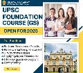 upsc admission open 2023-25 foundation course