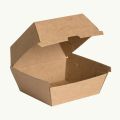 Rectangle Brown kraft paper burger box