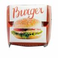 Rectangle Kraft Paper printed burger boxes