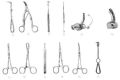 Stainless Steel Tracheostomy Set Of 12 Instruments