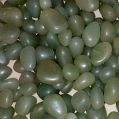 Green natural jade stone tumbles Tumbled gemStones