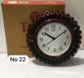 TWEN Plastic Round Brown 400-800 Gm clock