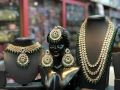 Manath Brass Multicolor New kundan bridal jewellery set