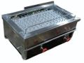 Silver Kiing stainless steel table top charcoal operated barbecue grill