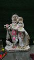 Vinayak art and marble Marble Polished Multicolor radha krishna idol