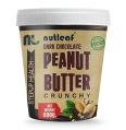 Paste 500gm nutleaf dark chocolate crunchy peanut butter