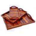 Mdf Wood Polished Unpolished Glossy Square Round Rectengular Transparent Brown 100-120 Gram wooden serving tray