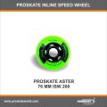 PU ROUND Green PROSKATE inline wheel