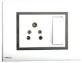 Rectangle Plastic White Black Grey electric switch board