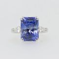 Natural Ceylon Blue Sapphire Ring