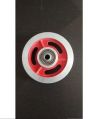 Cast Iron Red White gym pulley wheel