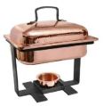 Round Copper Chafing Dish