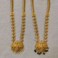Gold Temple Jewellery Set Traditional | Gold Plated Necklace Set