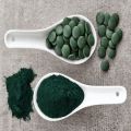 Organic Green Capsules Powder Tablets spirulina