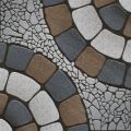 Ceramic Multicolor Polished Tiles heavy duty vitrified parking tile