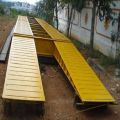 Steel Yellow 220V 60 ton electronic portable weighbridges